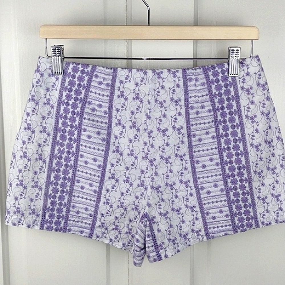 Forever 21 cotton eyelet shorts